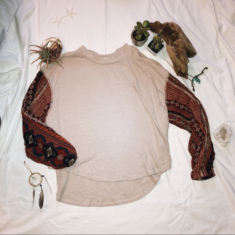 🌙BOHO PRINT SWEATER🌙